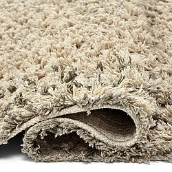 Alfombras de pelo largo - Cataya Natural Cotton Shaggy (beige/topo)