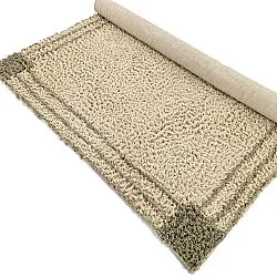 Alfombras de pelo largo - Cataya Natural Cotton Shaggy (beige/topo)