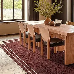 Alfombras de pelo largo - Cataya Natural Cotton Shaggy (marrón/beige)