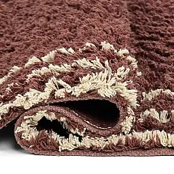 Alfombras de pelo largo - Cataya Natural Cotton Shaggy (marrón/beige)
