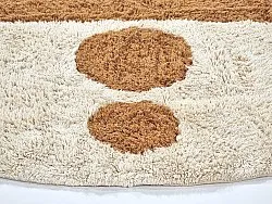 Alfombras redondeadas - Cervia Natural Cotton Shaggy (beige)