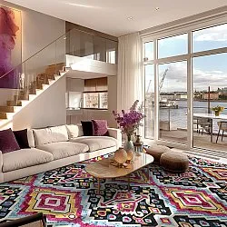 Alfombra Wilton - Cizre (multi)