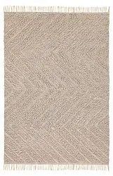 Alfombras de pelo largo - Conara Natural Cotton Shaggy (beige)