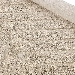Alfombras de pelo largo - Conara Natural Cotton Shaggy (beige)