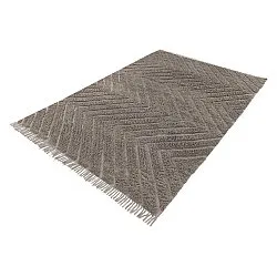Alfombras de pelo largo - Conara Natural Cotton Shaggy (gris pardo)