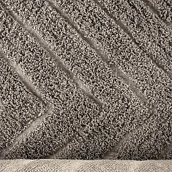 Alfombras de pelo largo - Conara Natural Cotton Shaggy (gris pardo)