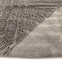 Alfombras de pelo largo - Conara Natural Cotton Shaggy (gris pardo)