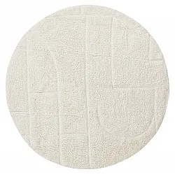 Alfombras redondeadas - Cremona Natural Cotton Shaggy (offwhite)