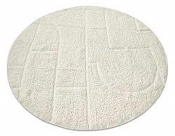 Alfombras redondeadas - Cremona Natural Cotton Shaggy (offwhite)