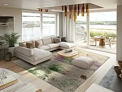 Alfombra Wilton - Dimos (beige/multi)