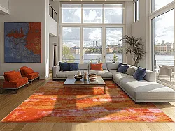 Alfombra Wilton - Drew (naranja)