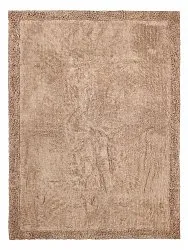Alfombras de pelo largo - Ebba Natural Cotton Shaggy (marrón)