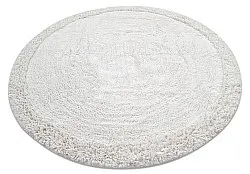 Alfombras redondeadas - Ebba Natural Cotton Shaggy (offwhite)