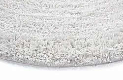 Alfombras redondeadas - Ebba Natural Cotton Shaggy (offwhite)