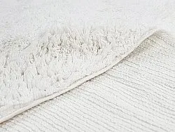 Alfombras redondeadas - Ebba Natural Cotton Shaggy (offwhite)