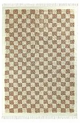 Alfombras de pelo largo - Elsey Natural Cotton Shaggy (crema/arena)