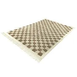 Alfombras de pelo largo - Elsey Natural Cotton Shaggy (crema/arena)