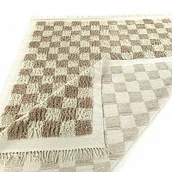 Alfombras de pelo largo - Elsey Natural Cotton Shaggy (crema/arena)