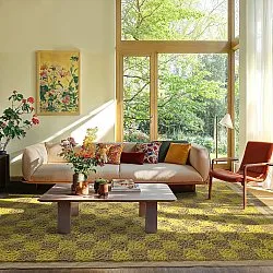 Alfombras de pelo largo - Elsey Natural Cotton Shaggy (amarillo/beige)