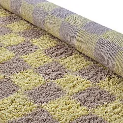 Alfombras de pelo largo - Elsey Natural Cotton Shaggy (amarillo/beige)