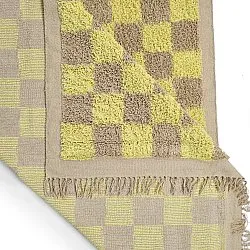 Alfombras de pelo largo - Elsey Natural Cotton Shaggy (amarillo/beige)