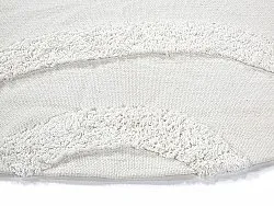 Alfombras redondeadas - Emilia Natural Cotton Shaggy (offwhite)