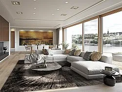 Alfombra Wilton - Event (gris)