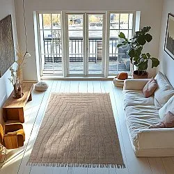 Alfombras de pelo largo - Farley Natural Cotton Shaggy (beige)