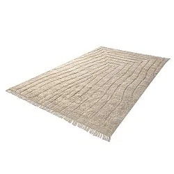 Alfombras de pelo largo - Farley Natural Cotton Shaggy (beige)