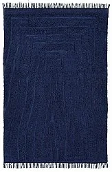 Alfombras de pelo largo - Farley Natural Cotton Shaggy (azul)
