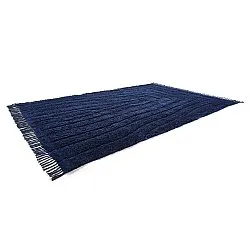 Alfombras de pelo largo - Farley Natural Cotton Shaggy (azul)
