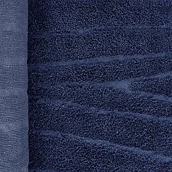 Alfombras redondeadas - Farley Natural Cotton Shaggy (azul)