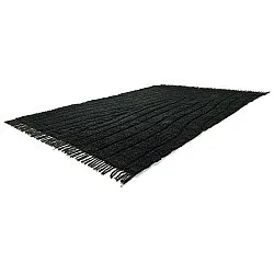 Alfombras de pelo largo - Farley Natural Cotton Shaggy (negro)