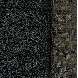 Alfombras de pelo largo - Farley Natural Cotton Shaggy (negro)