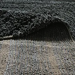 Alfombras de pelo largo - Farley Natural Cotton Shaggy (negro)