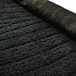 Alfombras de pelo largo - Farley Natural Cotton Shaggy (negro)