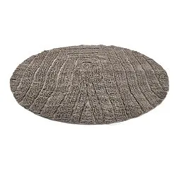 Alfombras redondeadas - Farley Natural Cotton Shaggy (gris pardo)