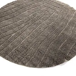 Alfombras redondeadas - Farley Natural Cotton Shaggy (gris pardo)