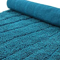 Alfombras de pelo largo - Farley Natural Cotton Shaggy (turquesa)