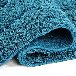 Alfombras de pelo largo - Farley Natural Cotton Shaggy (turquesa)