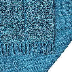 Alfombras de pelo largo - Farley Natural Cotton Shaggy (turquesa)