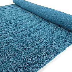 Alfombras de pelo largo - Farley Natural Cotton Shaggy (turquesa)