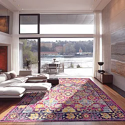 Alfombra Wilton - Fernana (rosa/multi)