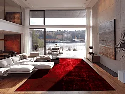 Alfombra Wilton - Frome (rojo)