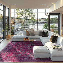Alfombra Wilton - Gombalia (morado)
