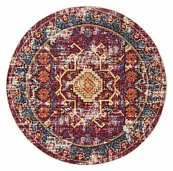 Alfombras redondeadas - Idri (burdeos/multi)