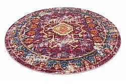 Alfombras redondeadas - Idri (burdeos/multi)