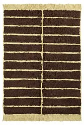 Alfombras de pelo largo - Ikara Natural Cotton Shaggy (marrón)