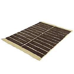 Alfombras de pelo largo - Ikara Natural Cotton Shaggy (marrón)