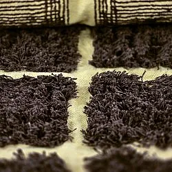 Alfombras de pelo largo - Ikara Natural Cotton Shaggy (marrón)